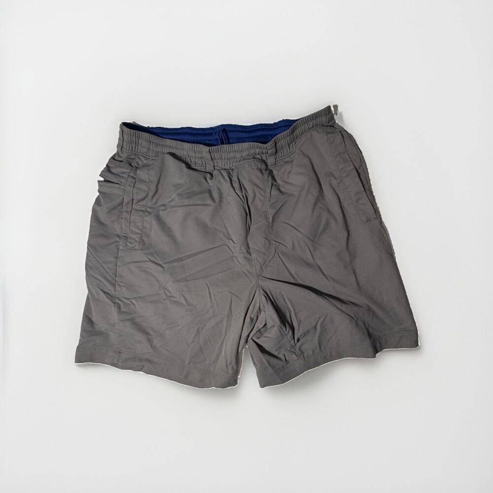 Birddogs Mens Lined Gym Shorts XL Gray Built In Liner Athletic Workout